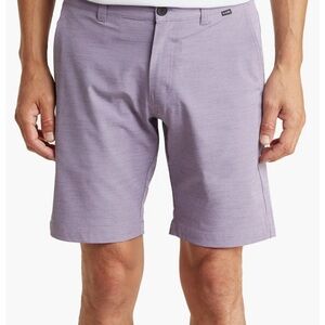 Travis Mathew switchback | hybrid performance golf shorts | Light Purple Sz 40